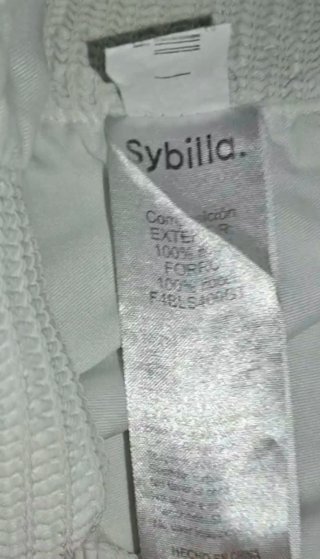 T36, Sybilla, top/blusa elástico manga abullonada