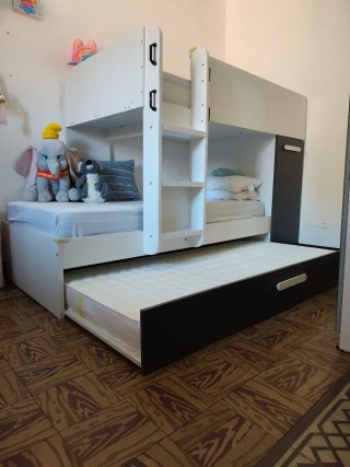 Cama Tren 3 Camas 150x244x112 Dekit