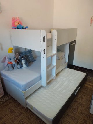 Cama Tren 3 Camas 150x244x112 Dekit