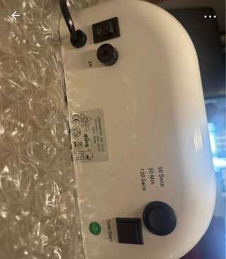 Lámpara UV LED para uñas semipermanentes