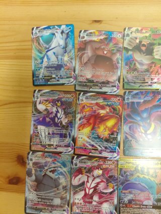 Lote Cartas Pokémon V VMAX VSTAR