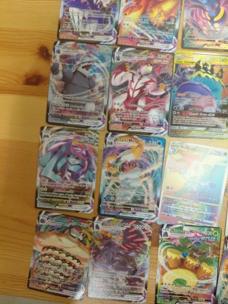 Lote Cartas Pokémon V VMAX VSTAR