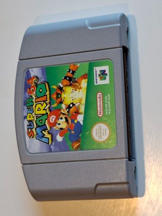Nintendo 64 + Super Mario 64 + 2 Mandos + cables