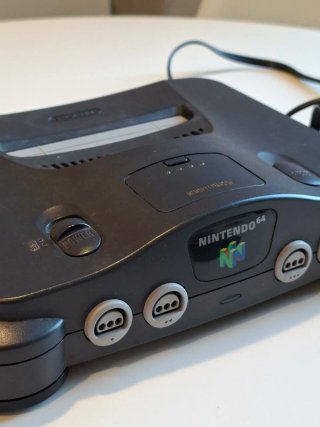 Nintendo 64 + Super Mario 64 + 2 Mandos + cables