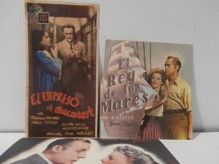 Folleto Carteles -  Cine Antiguo