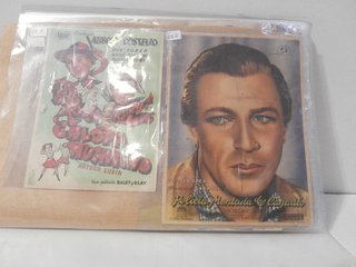 Folleto Carteles -  Cine Antiguo