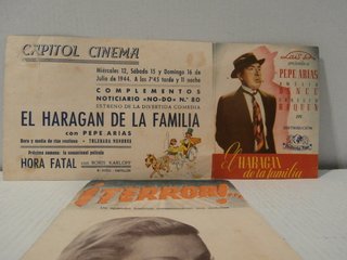 Folleto Carteles -  Cine Antiguo