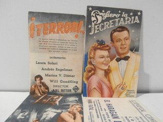 Folleto Carteles -  Cine Antiguo