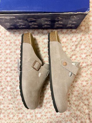 Birkenstock Beige Tamanco Tamanho 42