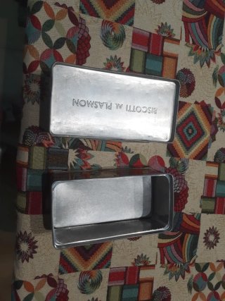 Scatole in latta vintage Plasmon