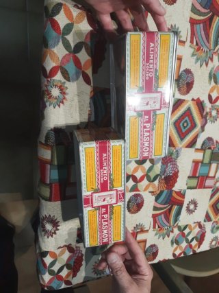 Scatole in latta vintage Plasmon