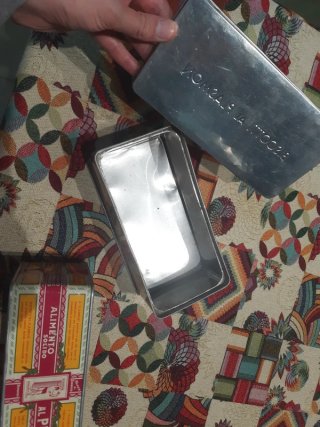 Scatole in latta vintage Plasmon