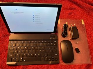 Tablet 10 con funda teclado y ratón