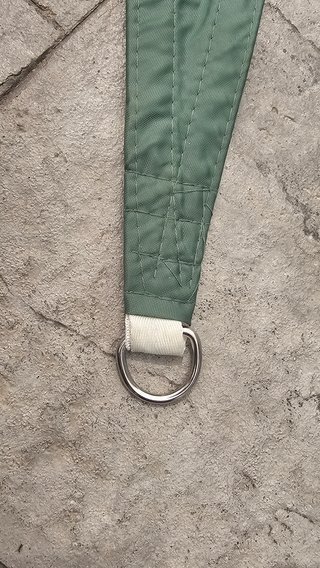 Toldo Vela Triángulo Verde Impermeable 6x6x6m