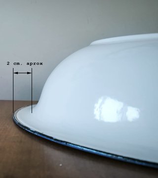 Palangana Antigua Hierro Esmaltado 45cm