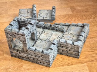 Torre Wulfsburg Zombicide Pintada a mano.