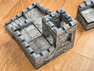 Torre Wulfsburg Zombicide Pintada a mano.