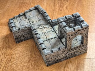 Torre Wulfsburg Zombicide Pintada a mano.