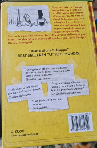Collezione libri "diario di una schiappa"