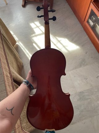 Viola con estuche y arco