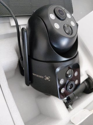 Cámara Seguridad Cococam con Panel Solar