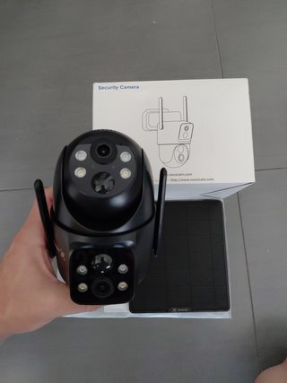 Cámara Seguridad Cococam con Panel Solar