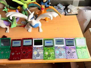 GameBoy Advance SP Pokémon ediciones ips5/normal