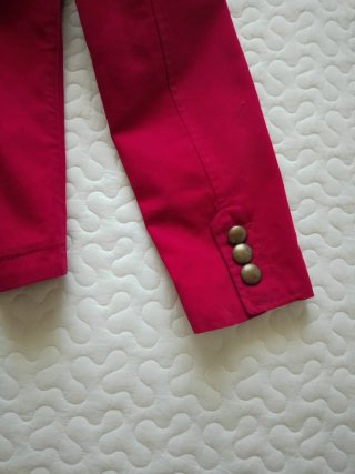 Chaqueta TRUCO Algodón Roja