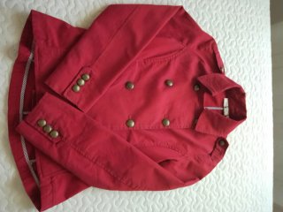 Chaqueta TRUCO Algodón Roja