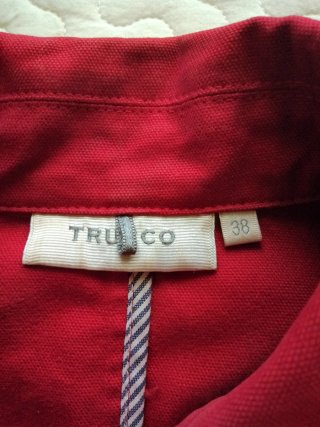 Chaqueta TRUCO Algodón Roja