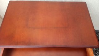 Cómoda TV madera con cajón y puertas