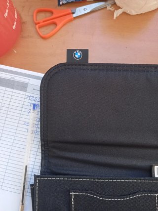 Carpeta Original BMW Negra