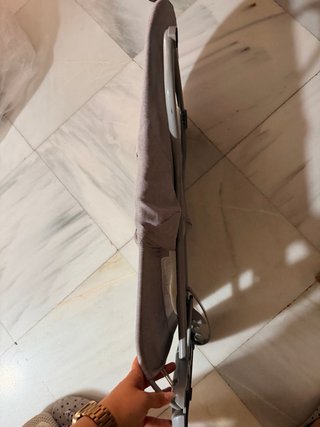 Hamaca bebé plegable gris