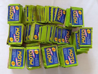 LOTE 500 SOBRES DE CROMOS SUPER MOTO MOTOR 16