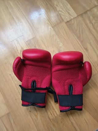 Kit puching ball niños+  guantes boxeo