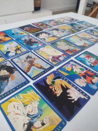Colección 60 Cartas Dragon Ball Z Serie Azul