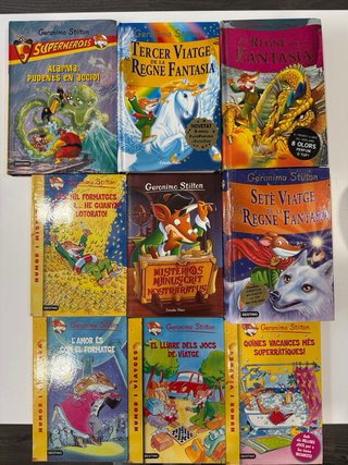 Libros Jerónimo Stilton catalán
