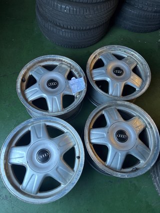 Llantas Audi 15 Aluminio Clásico (4uds)