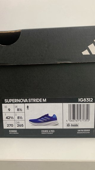 Zapatillas Adidas Supernova Stride M 41 1/3 42 2/3