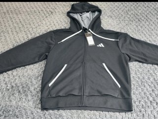 Chaqueta Adidas Talla S Negra y blanco