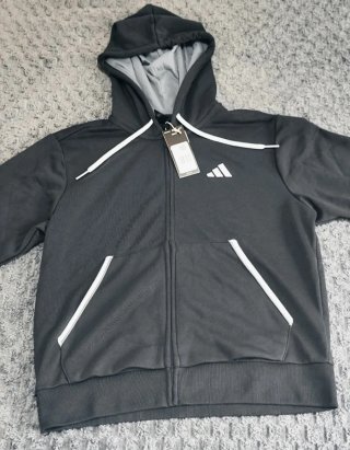 Chaqueta Adidas Talla S Negra y blanco