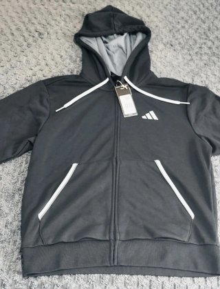 Chaqueta Adidas Talla S Negra y blanco