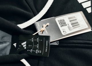 Chaqueta Adidas Talla S Negra y blanco