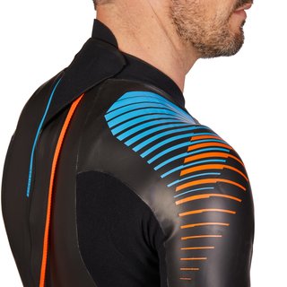 Neopreno natación triatlón 3/2 mm corta distancia hombre