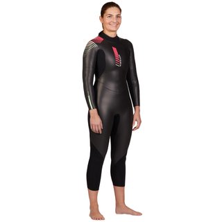 Neopreno De Triatlón 3/2 mm Aptonia SD Mujer Negro