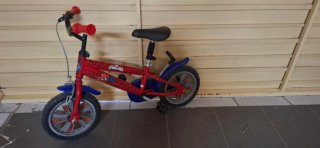 Bicicleta infantil Spiderman