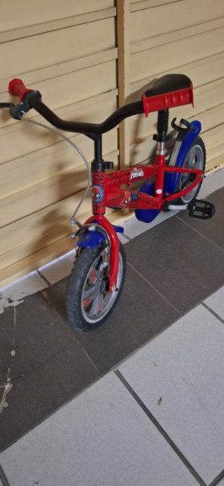 Bicicleta infantil Spiderman