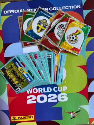 Pack 35 Cromos Mundial 2026 Panini