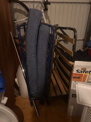 Cama Plegable Ikea Azul