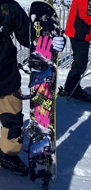 Tabla Snowboard Artifact + Fijaciones Union